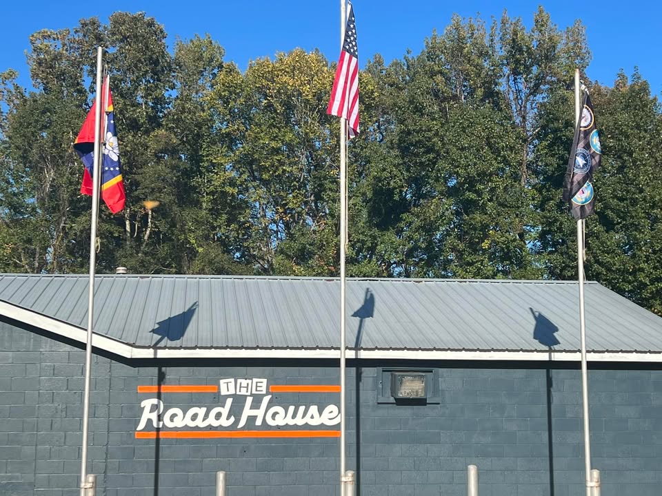 The Roadhouse pool hall exterior/interior